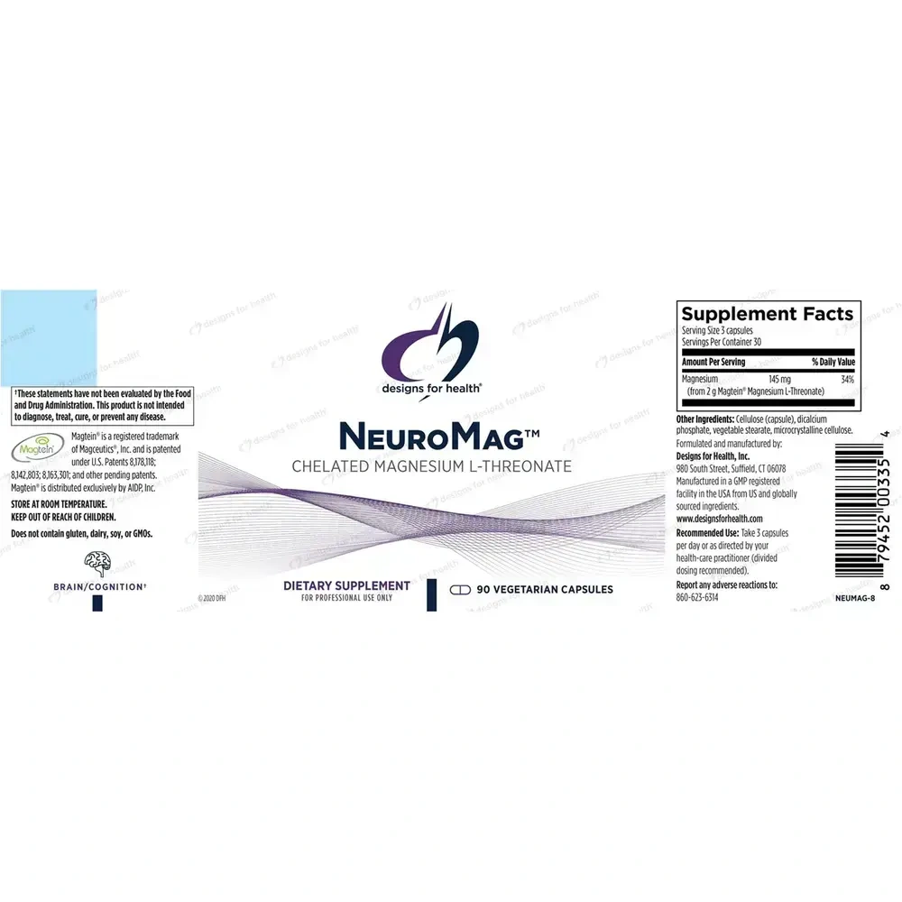 Product image for NeuroMag Magnesium L-Threonate.
