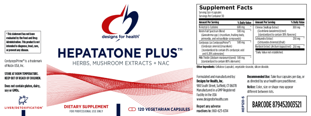 Product image for Hepatatone Plus.