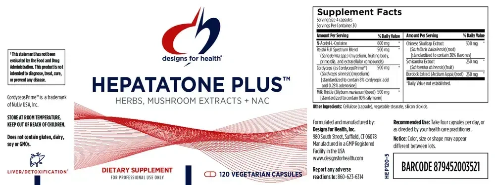 Product image for Hepatatone Plus.