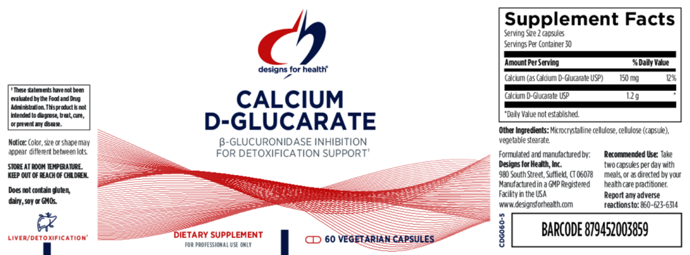 Product image for Calcium D-Glucarate.