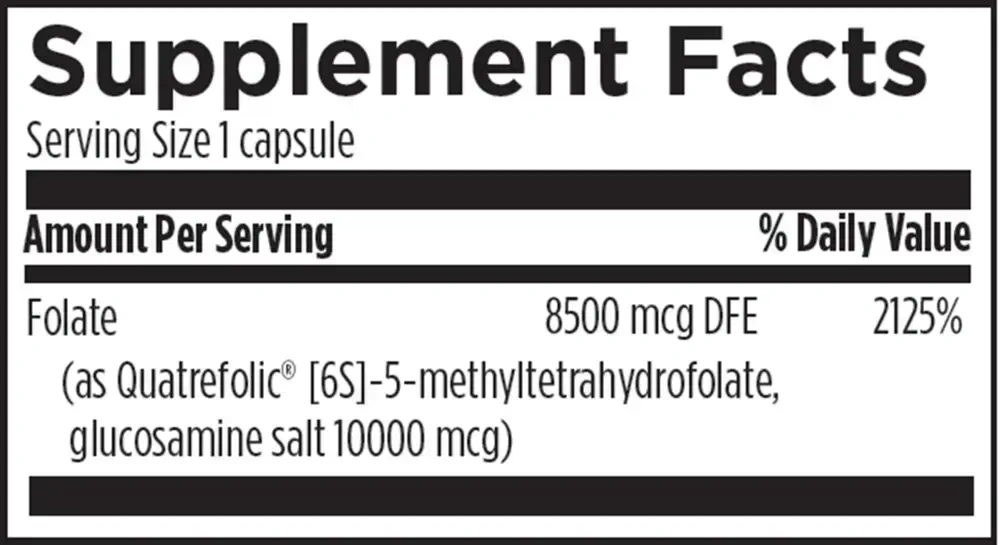 Product image for L-5-MTHF 5mg.