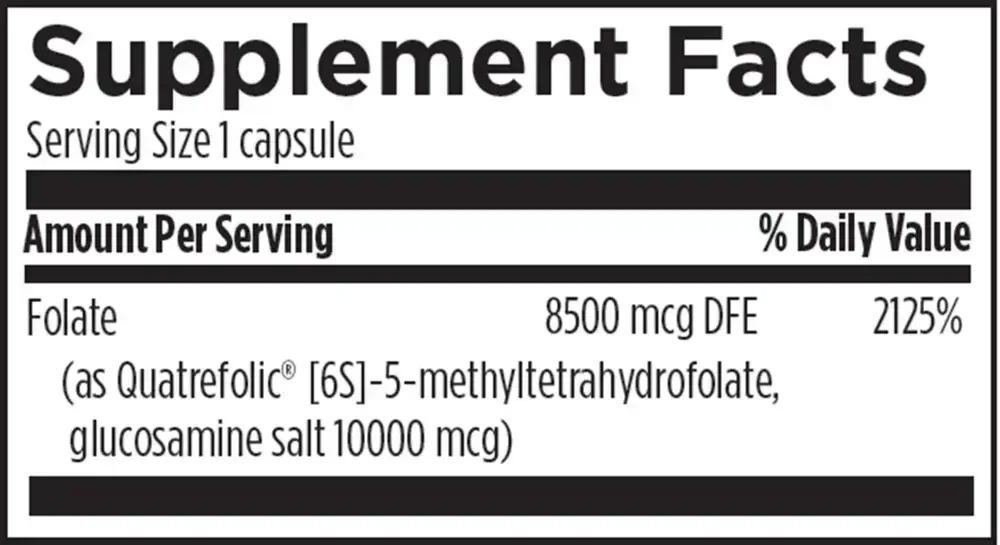 Product image for L-5-MTHF 5mg.