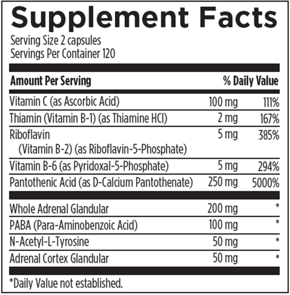 Product image for Adrenal Complex.