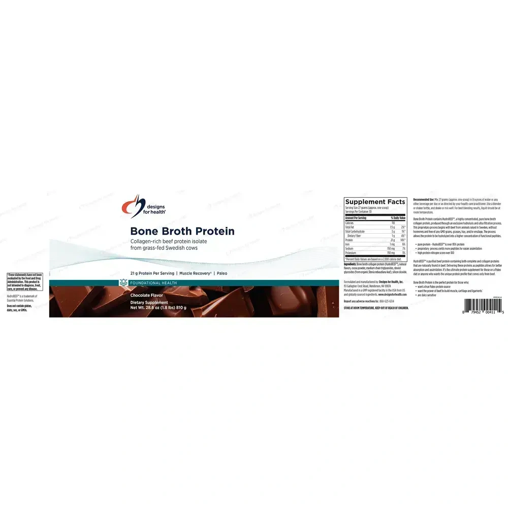 Product image for Bone Broth Protein Chocolate.