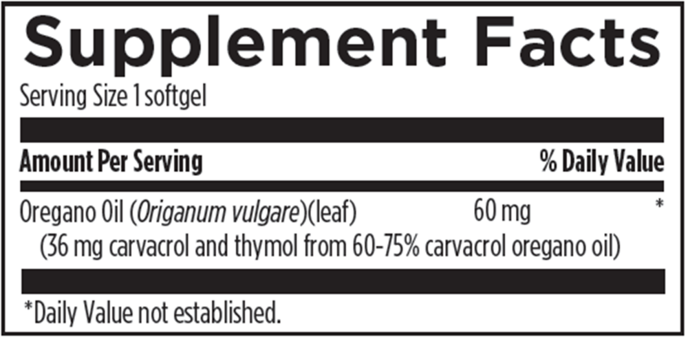 Product image for Oil of Oregano.