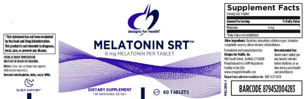 Product image for Melatonin SRT.
