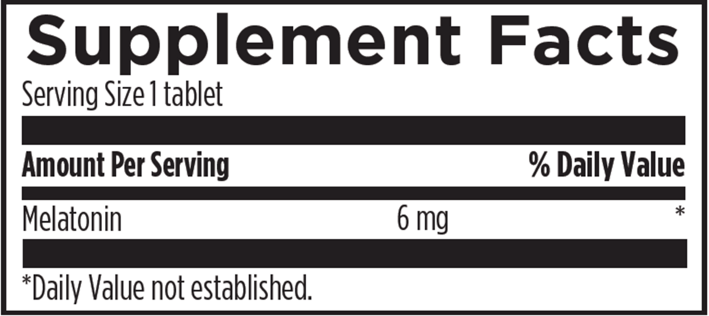 Product image for Melatonin SRT.