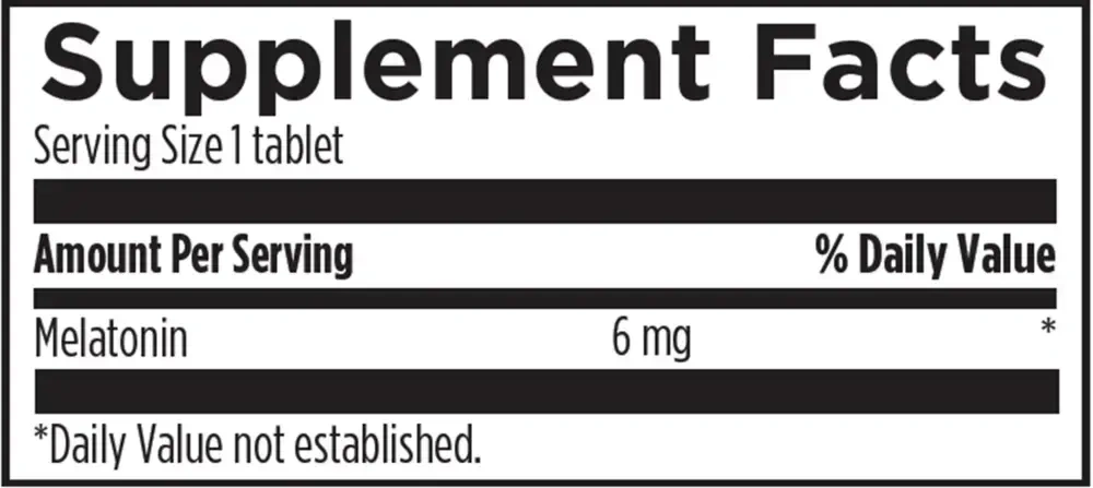 Product image for Melatonin SRT.