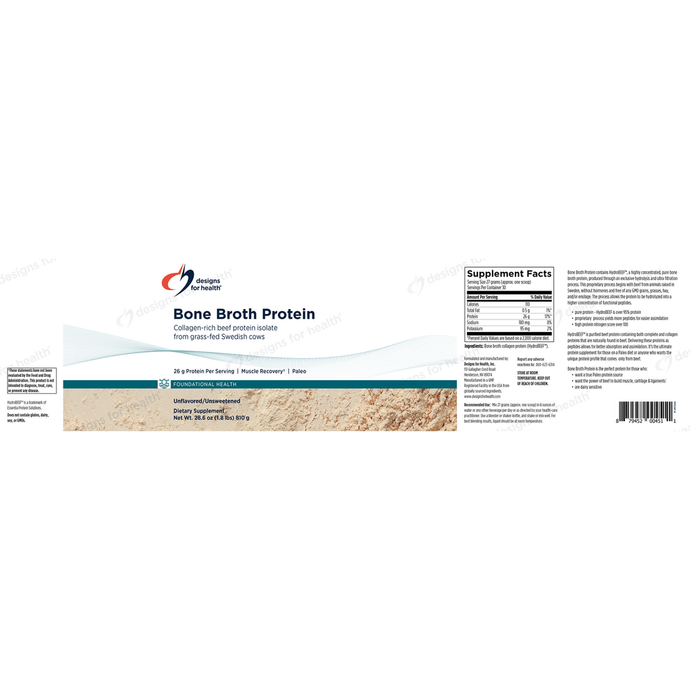 Product image for Bone Broth Protein Unflavored.