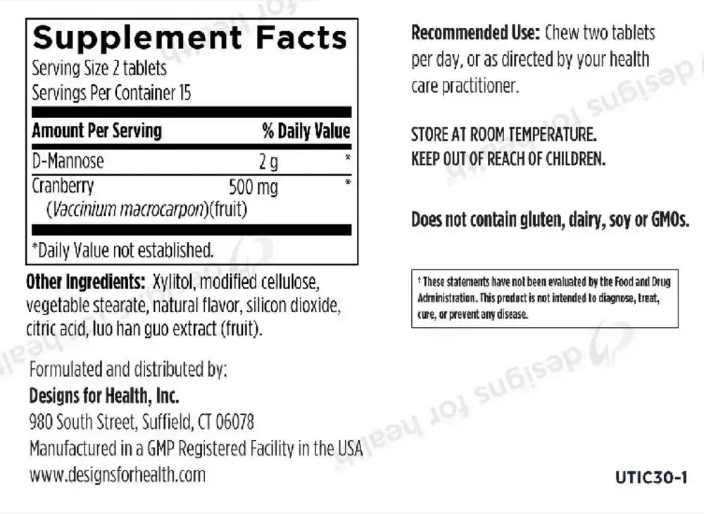 Product image for UT Intensive Chewables.