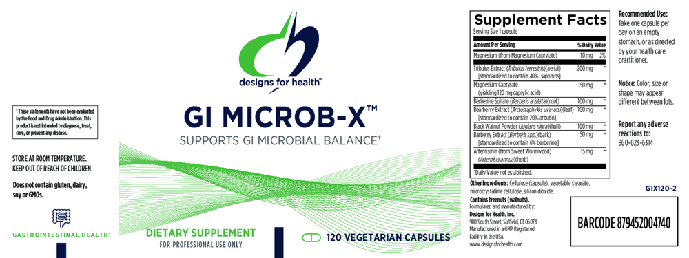 Product image for GI Microb-X.