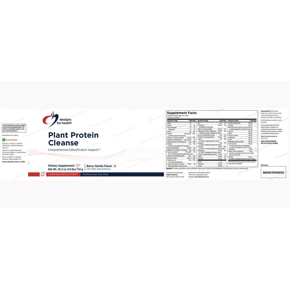 Product image for Plant Protein Cleanse.