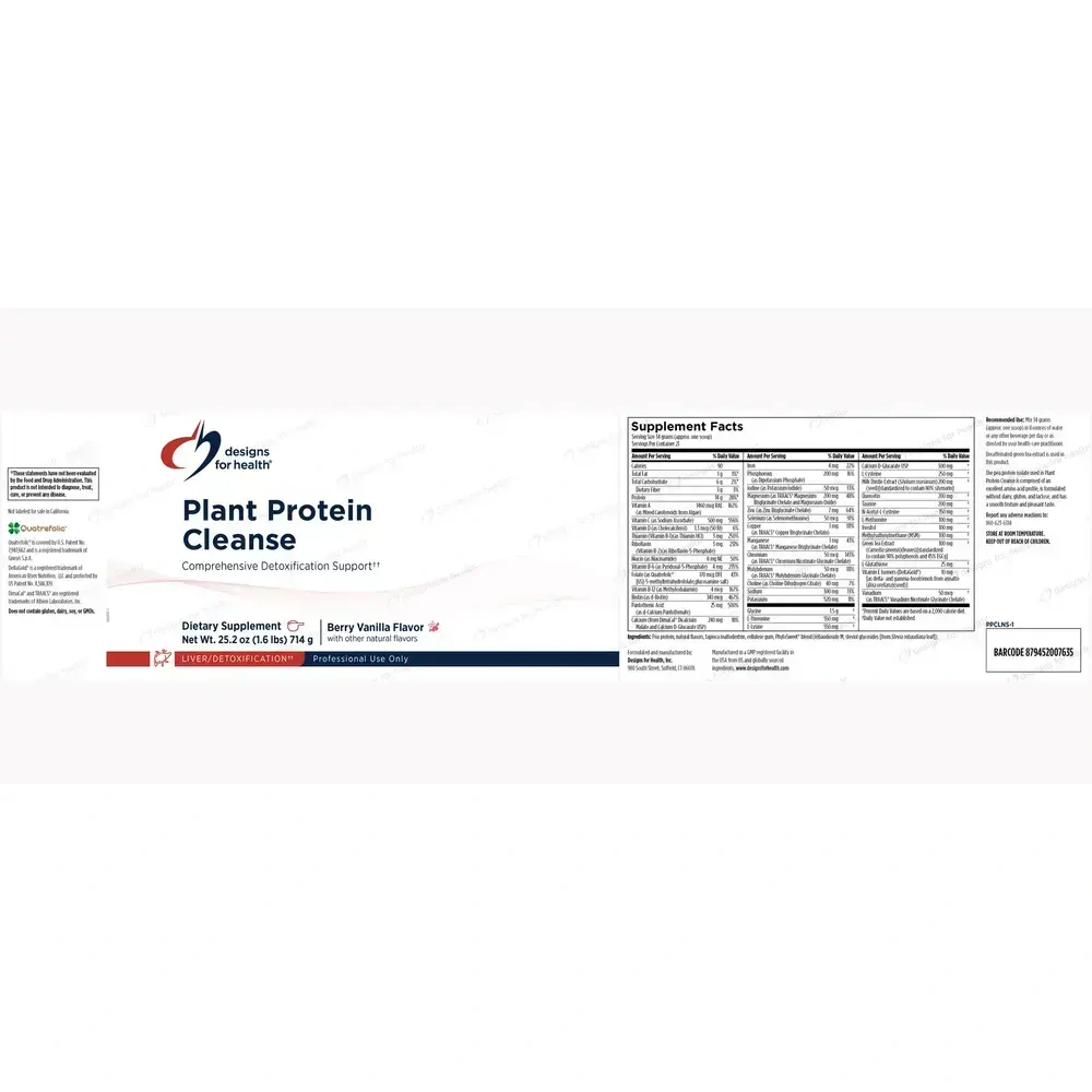 Product image for Plant Protein Cleanse.