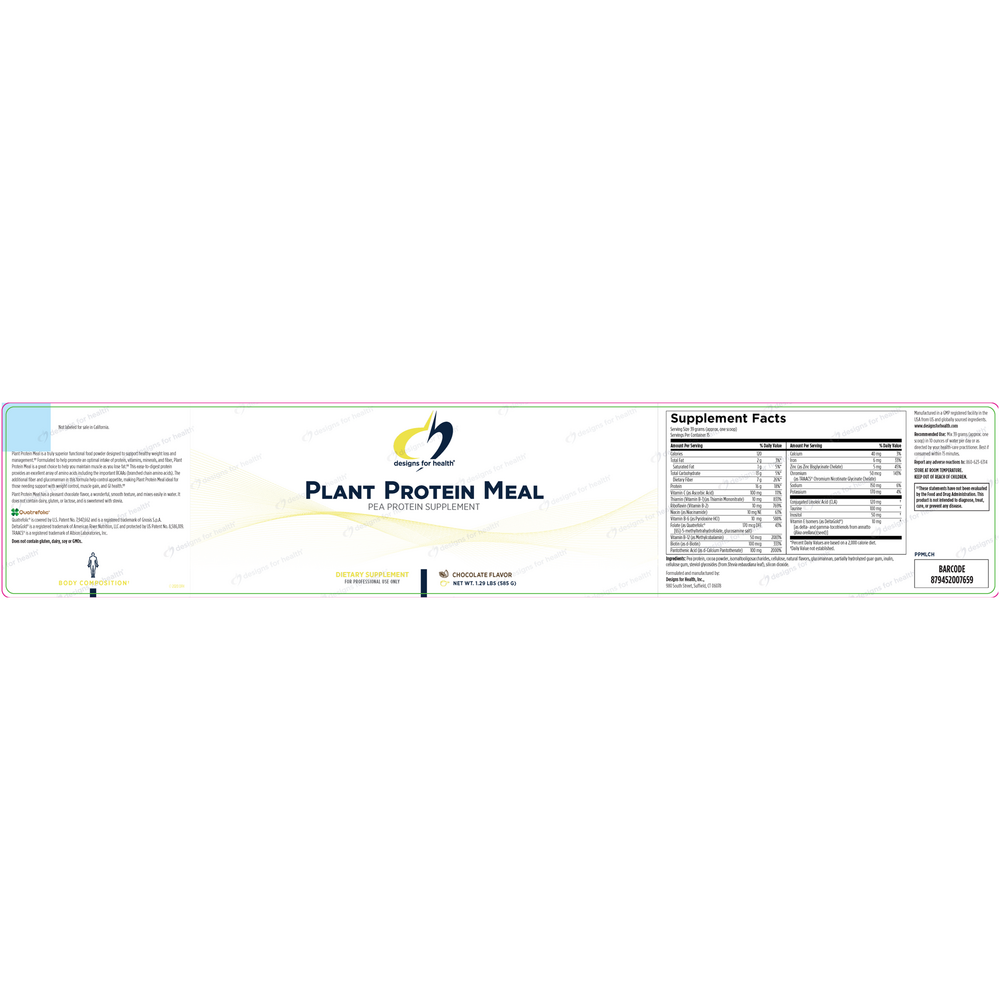 Product image for Plant Protein Meal Chocolate.