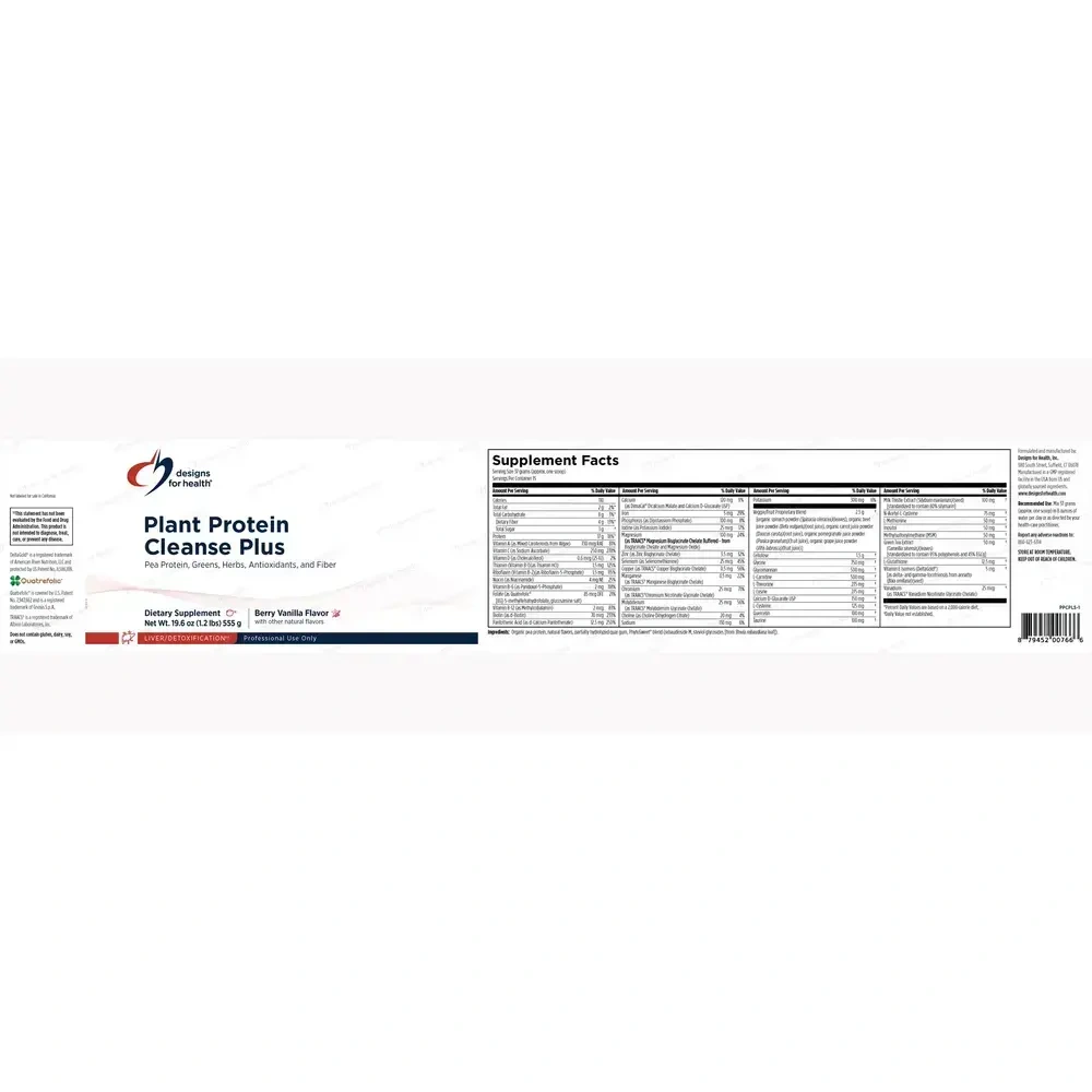 Product image for Plant Protein Cleanse Plus.