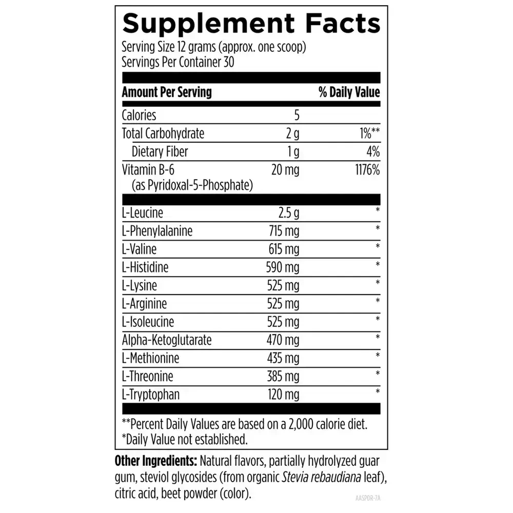 Product image for Amino Acid Supreme Powder.