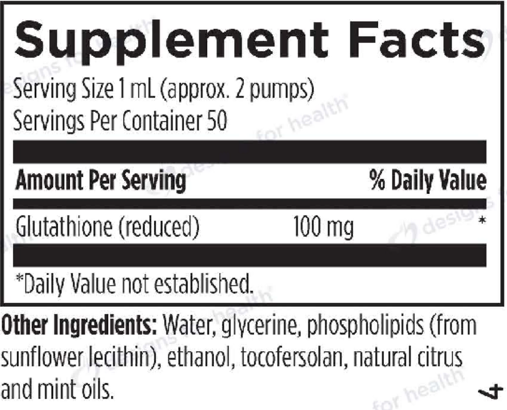 Product image for Liposomal Glutathione.