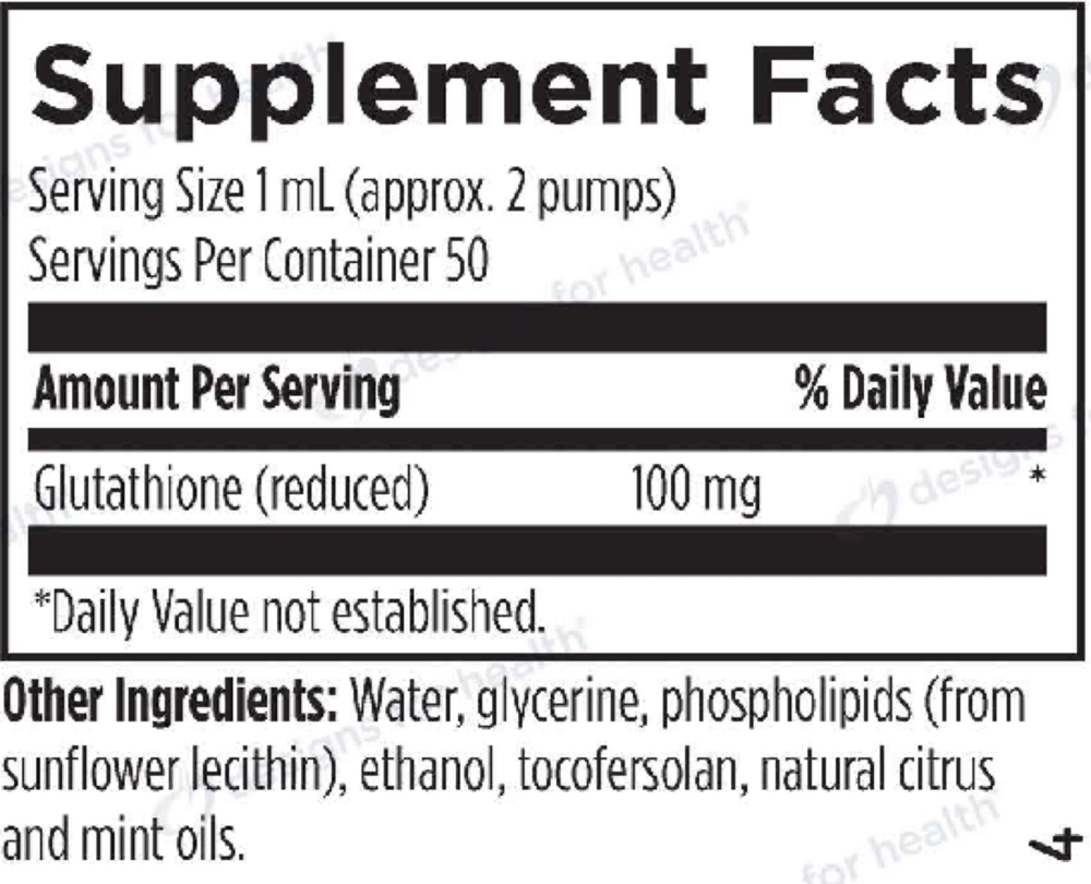 Product image for Liposomal Glutathione.