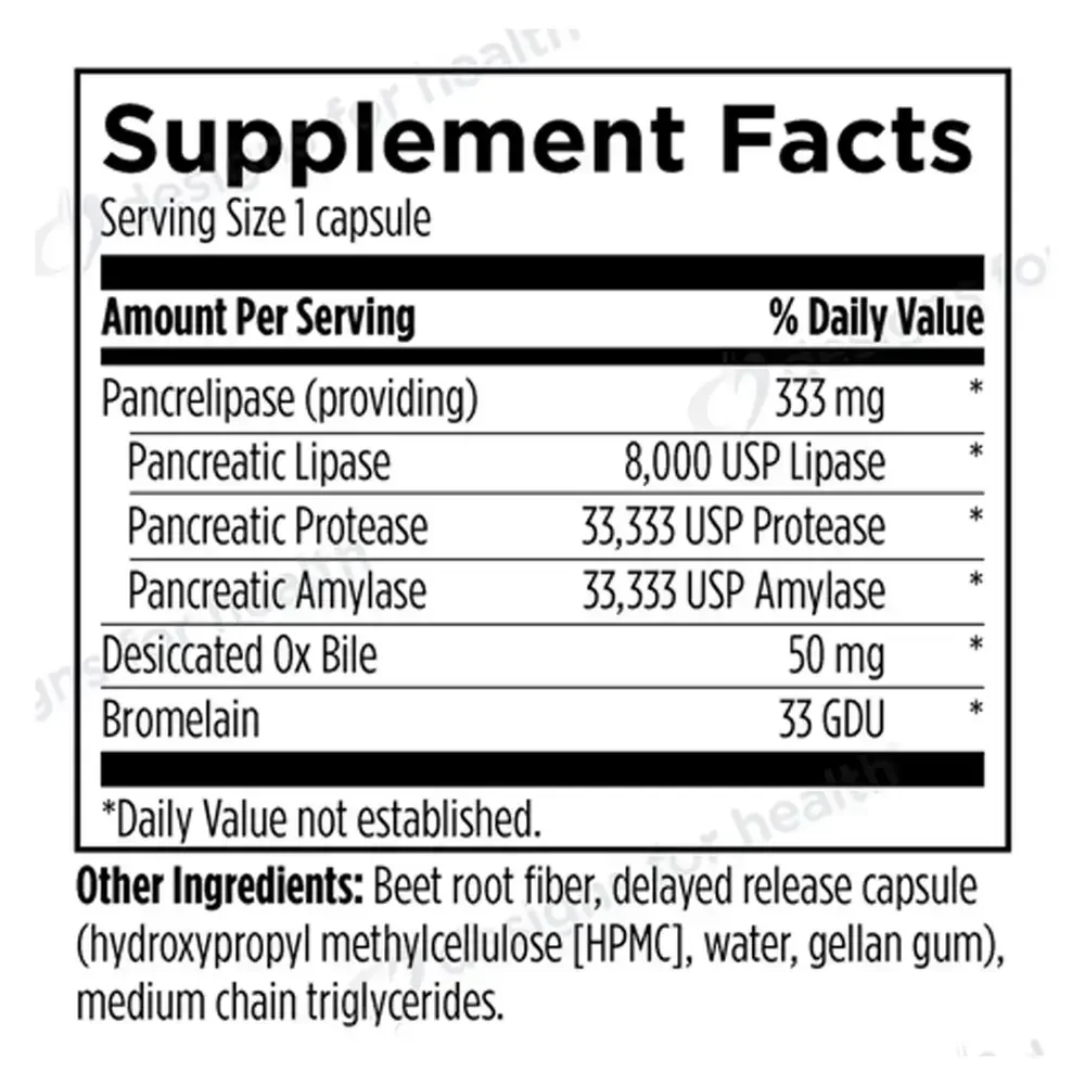 Product image for Pancreatic Enzyme Complex™.