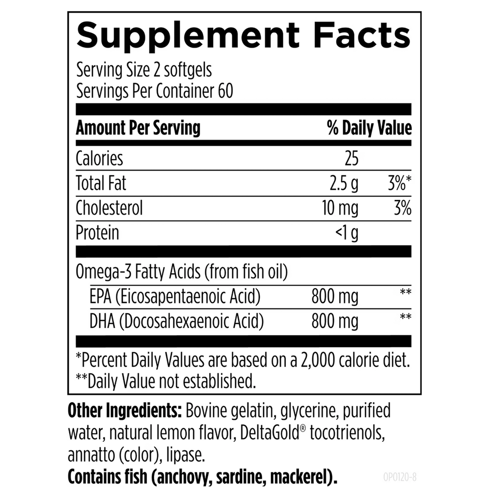 Product image for OmegAvail Hi-Po Fish Oil.