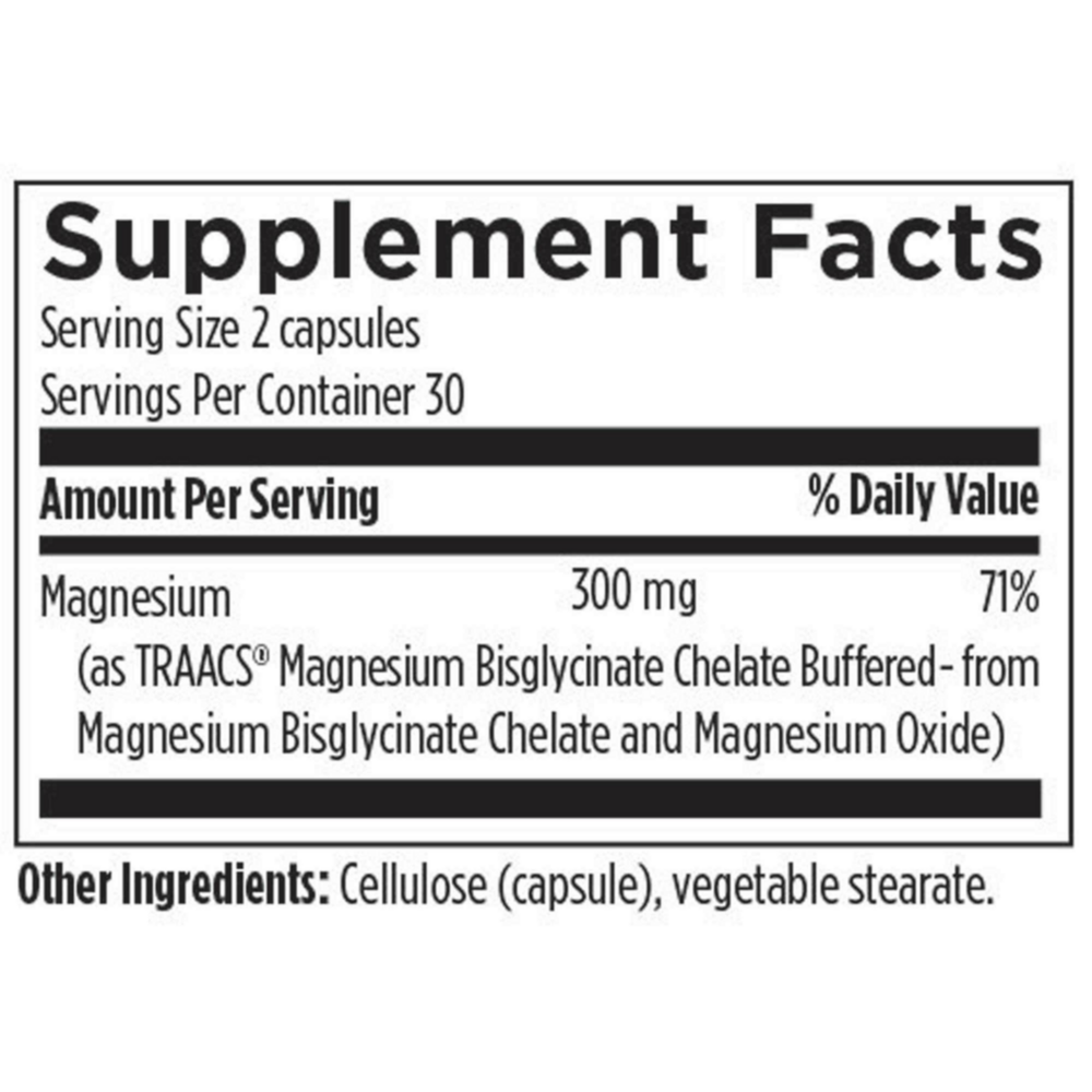 Product image for Magnesium Glycinate Complex (formerly Magnesium Buffered Chelate).