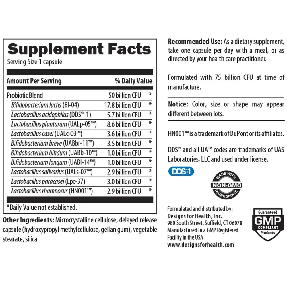 Product image for ProbioMed™ 50 Probiotic.