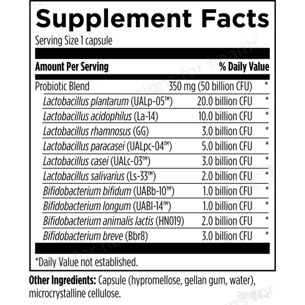 Product image for ProbioMed™ 50 Probiotic.