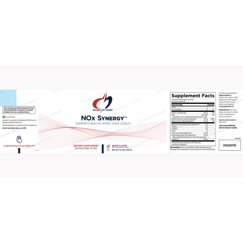 Product image for Nox Synergy Powder.