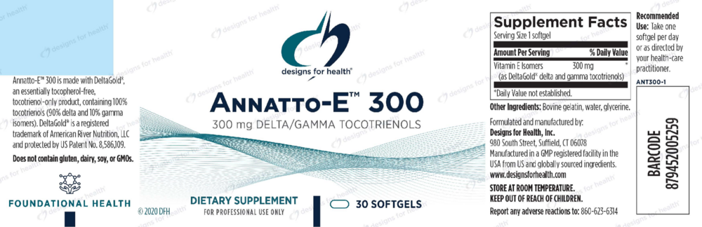 Product image for Annatto-E™ 300  Tocotrienols.