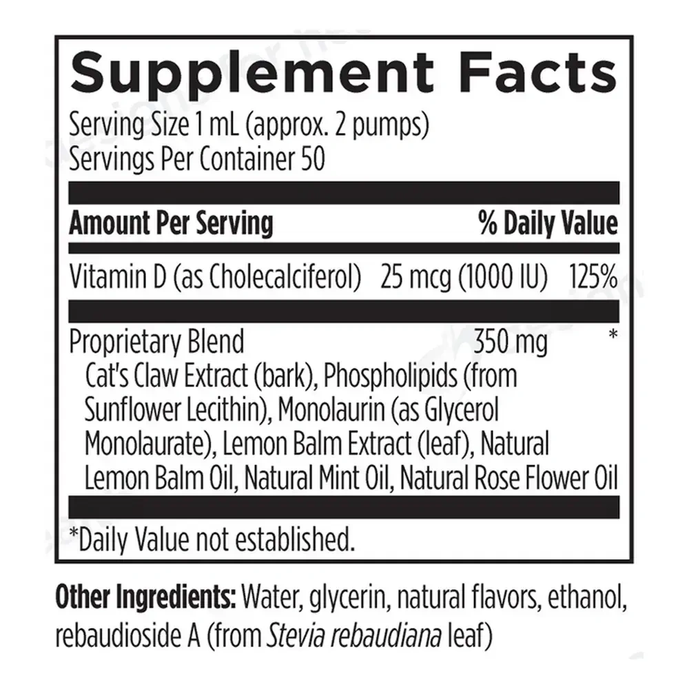 Product image for Liposomal Cat's Claw Synergy.