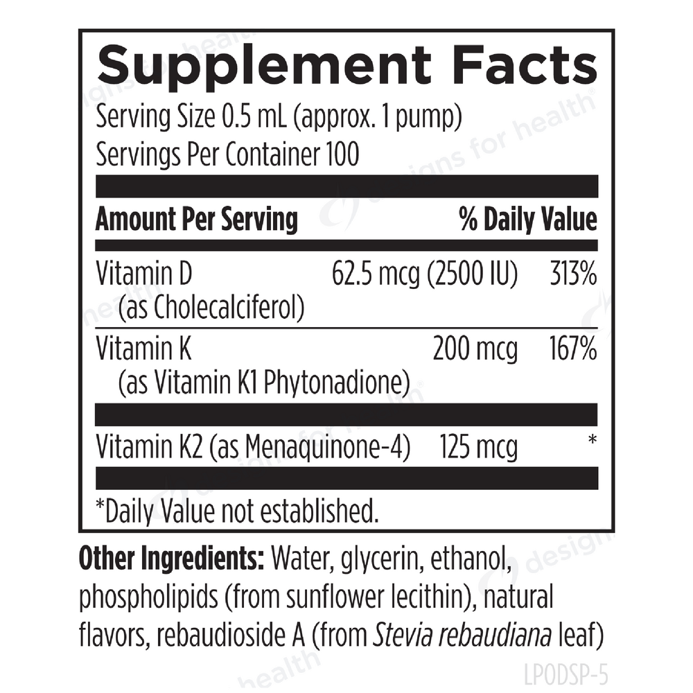 Product image for Liposomal D Supreme.