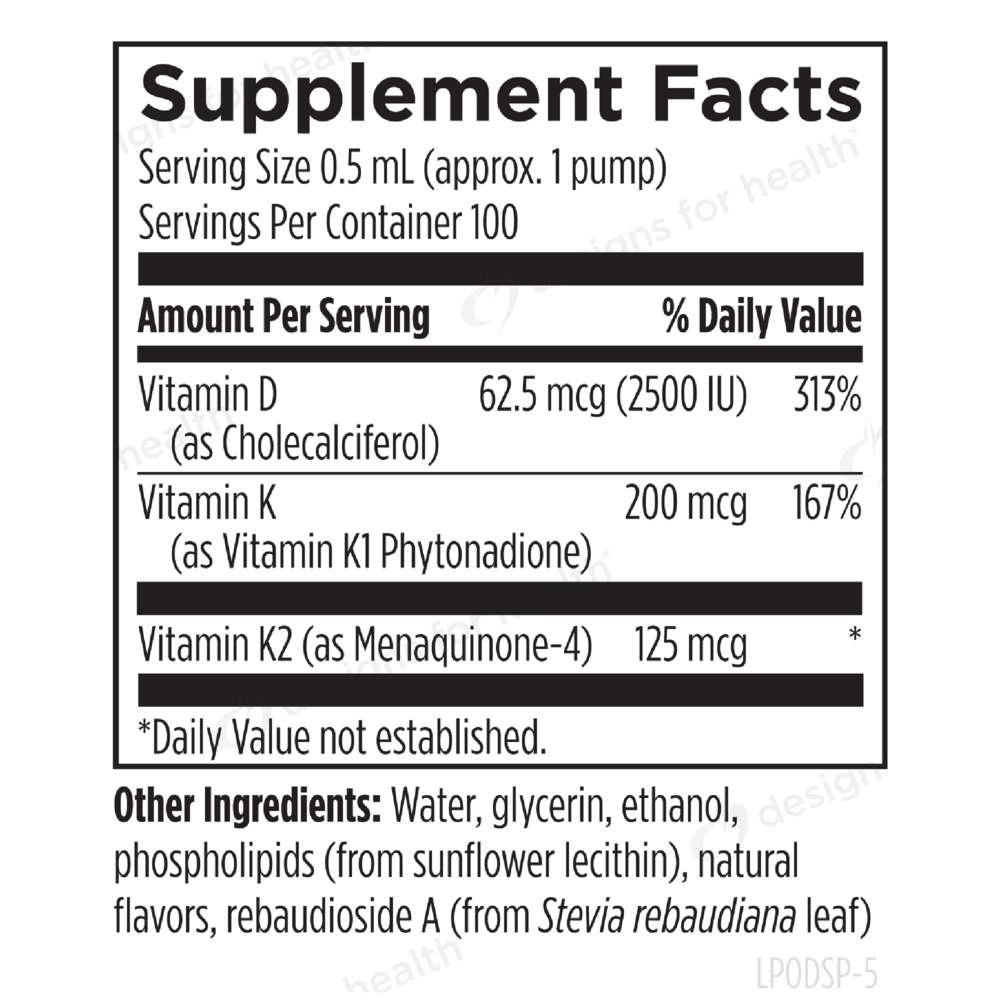 Product image for Liposomal D Supreme.