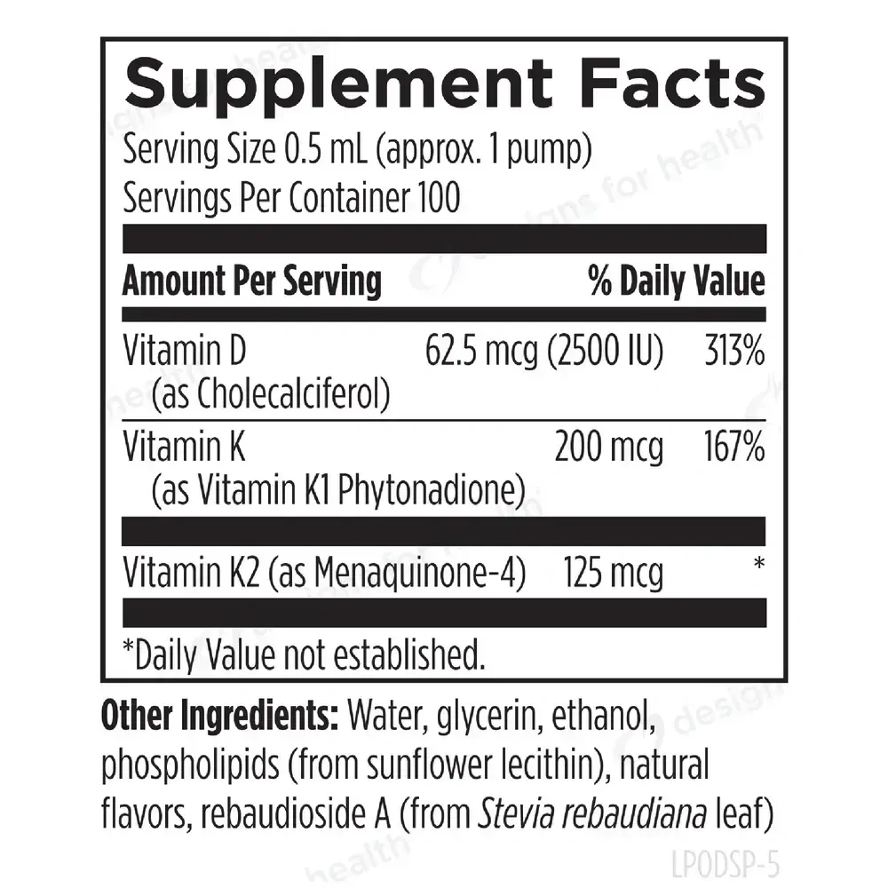 Product image for Liposomal D Supreme.