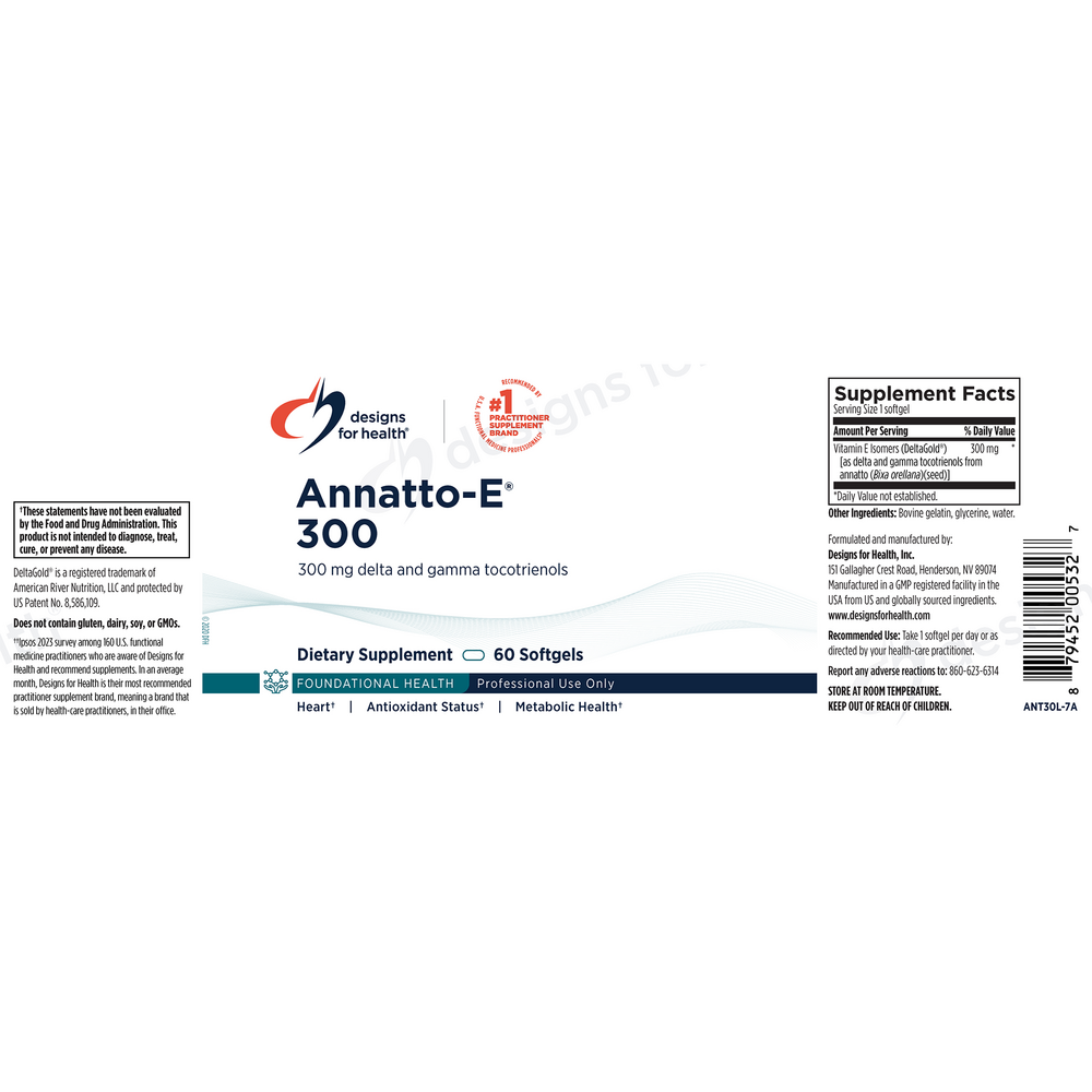 Product image for Annatto-E™ 300  Tocotrienols.