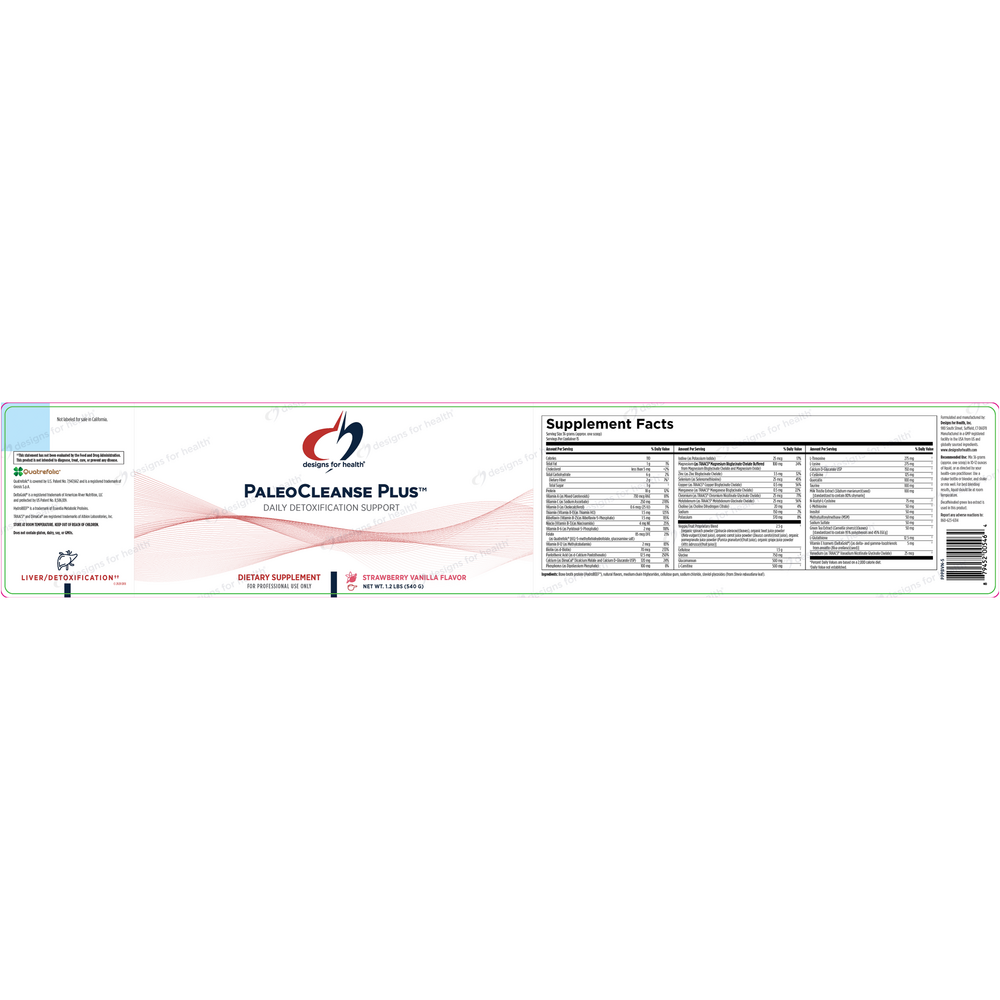 Product image for PaleoCleanse Plus™ Strawberry Vanilla.