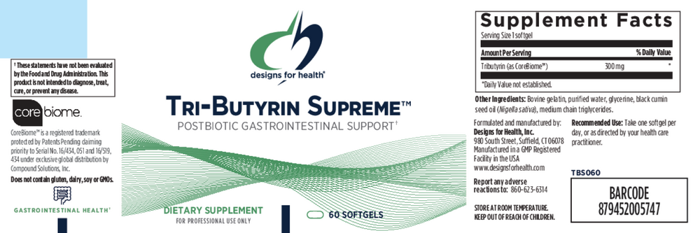 Product image for Tri-Butyrin Supreme™.