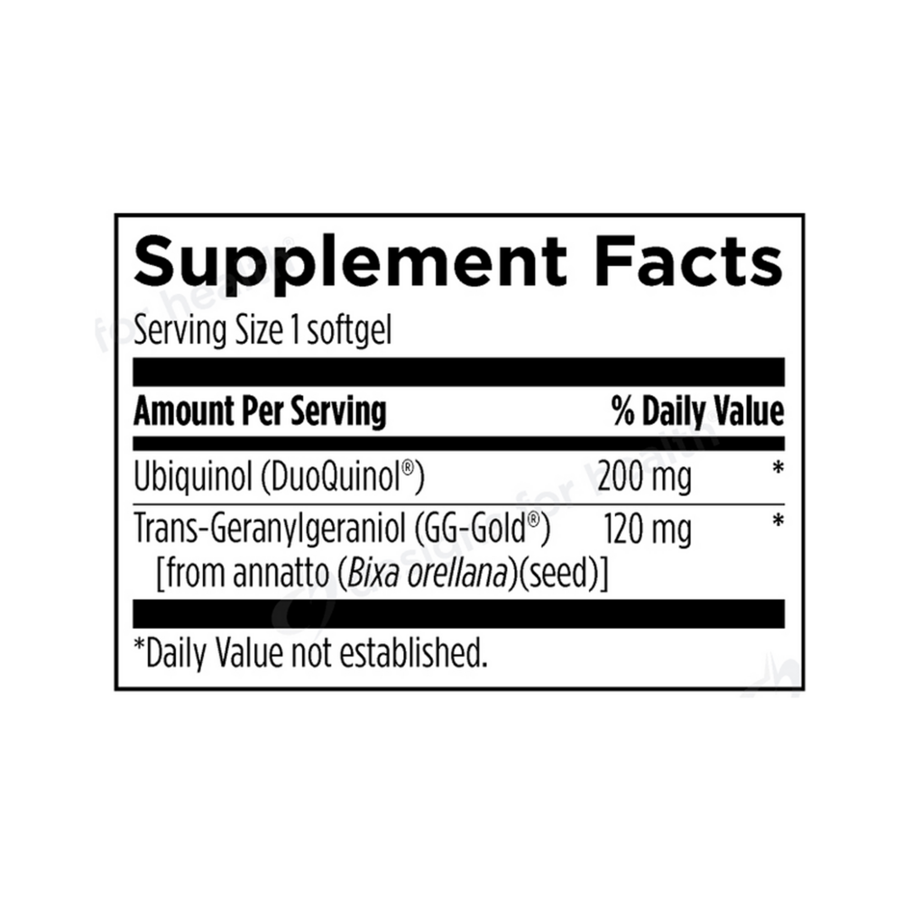 Product image for CoQnol™ 200mg.