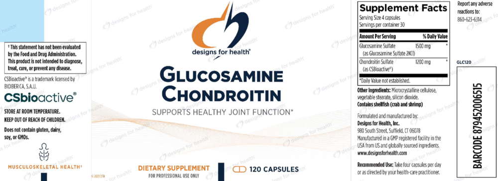 Product image for Glucosamine Chondroitin.