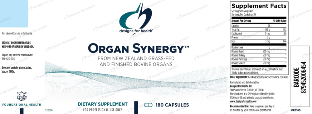 Product image for Organ Synergy™.