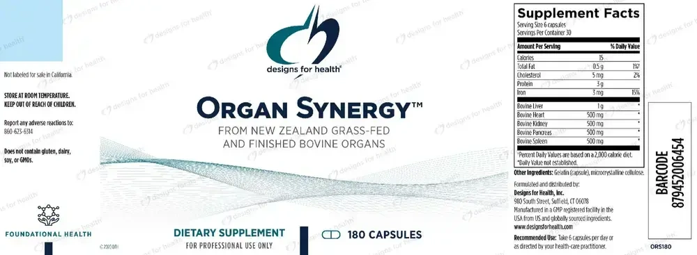 Product image for Organ Synergy™.