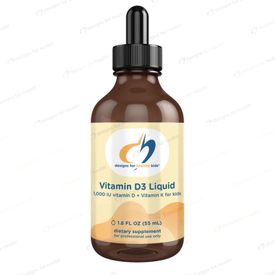 Liquid Vitamin D3 (Designs for Healthy Kids) (1.8 Ounces)