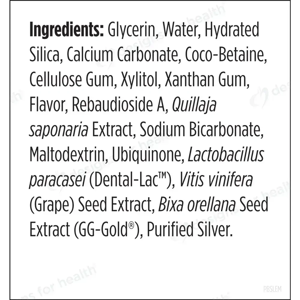 Product image for PerioBiotic™ Silver Toothpaste (Lemon).
