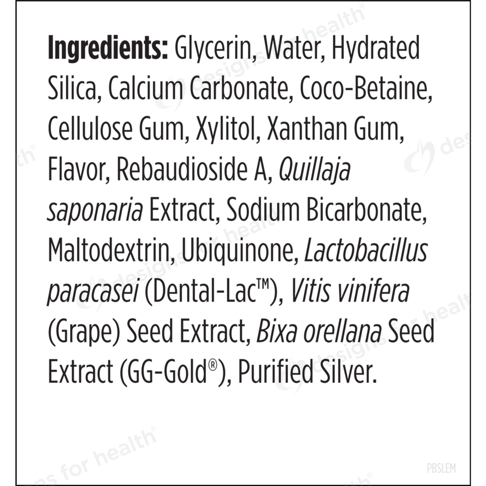 Product image for PerioBiotic™ Silver Toothpaste (Lemon).