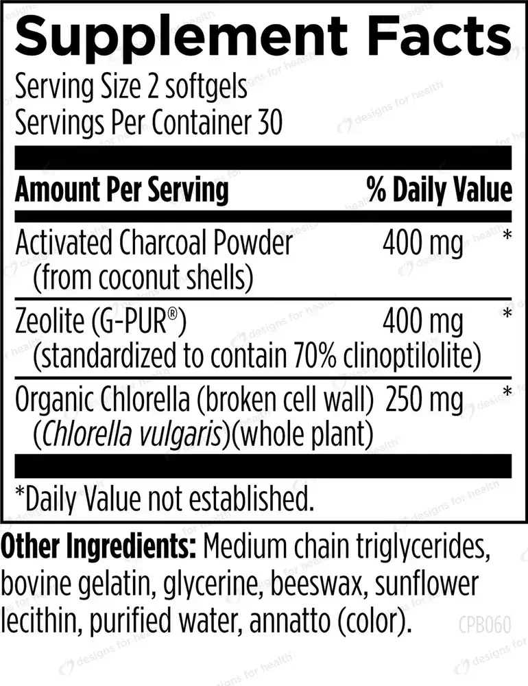 Product image for Charcoal Plus Binder.