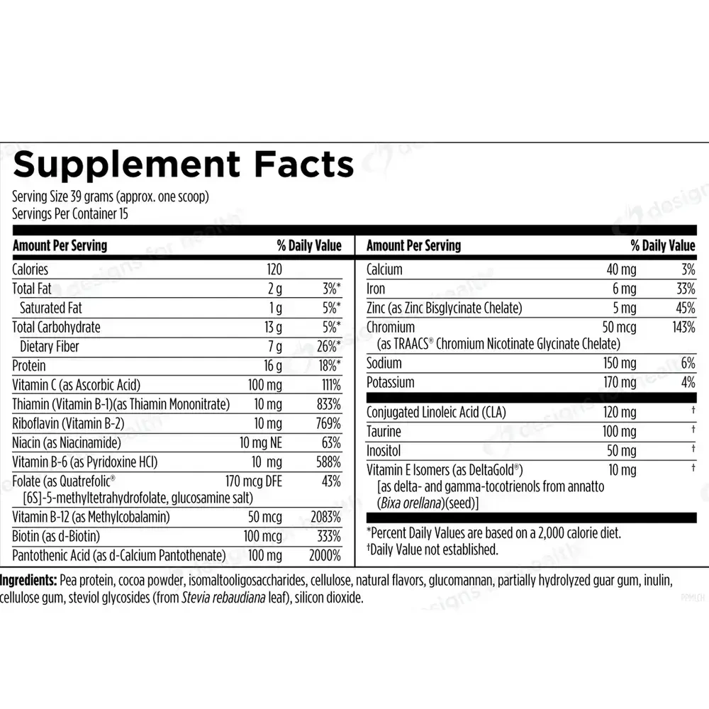 Product image for Plant Protein Meal Chocolate (California Only).