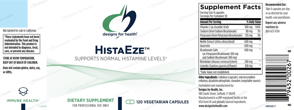 Product image for HistaEze Caps (California Only).