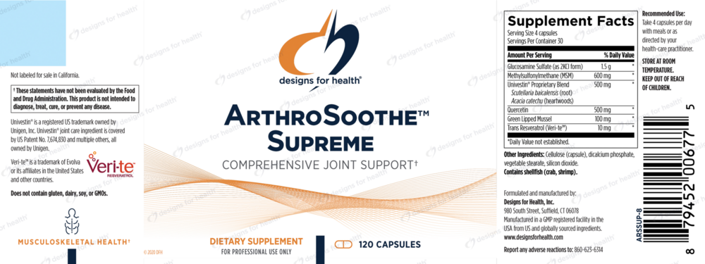 Product image for ArthroSoothe™ Supreme (California Only).