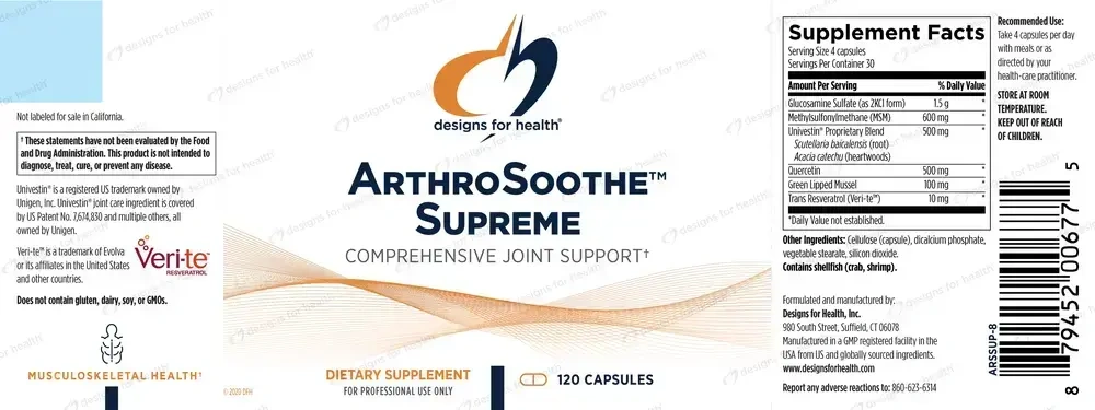 Product image for ArthroSoothe™ Supreme (California Only).