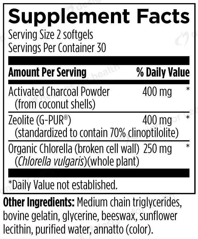 Product image for Charcoal Plus Binder (California Only).