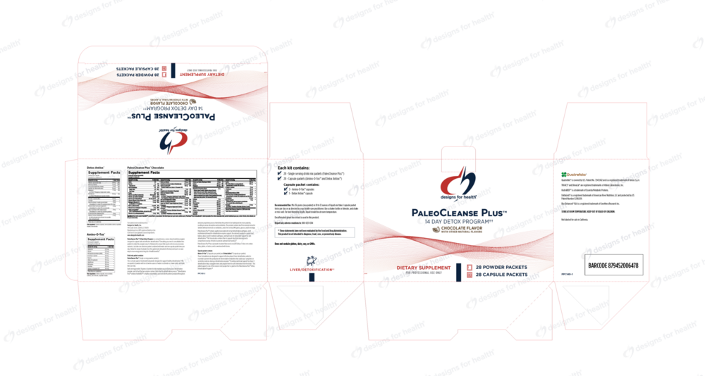 Product image for PaleoCleanse Plus™ 14 Day Detox Program, Chocolate Flavor (California Only).